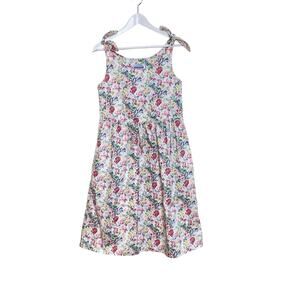 Common Sense Designs Vintage Size 6 Floral Tie Shoulder Spring Cottage Sundress
